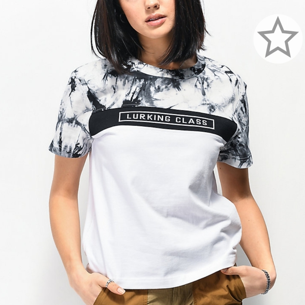 NWOT! Lurking Class × Sketchy Tank Cropped T-Shirt